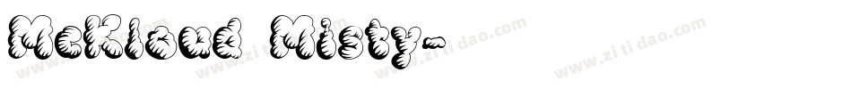 McKloud Misty字体转换